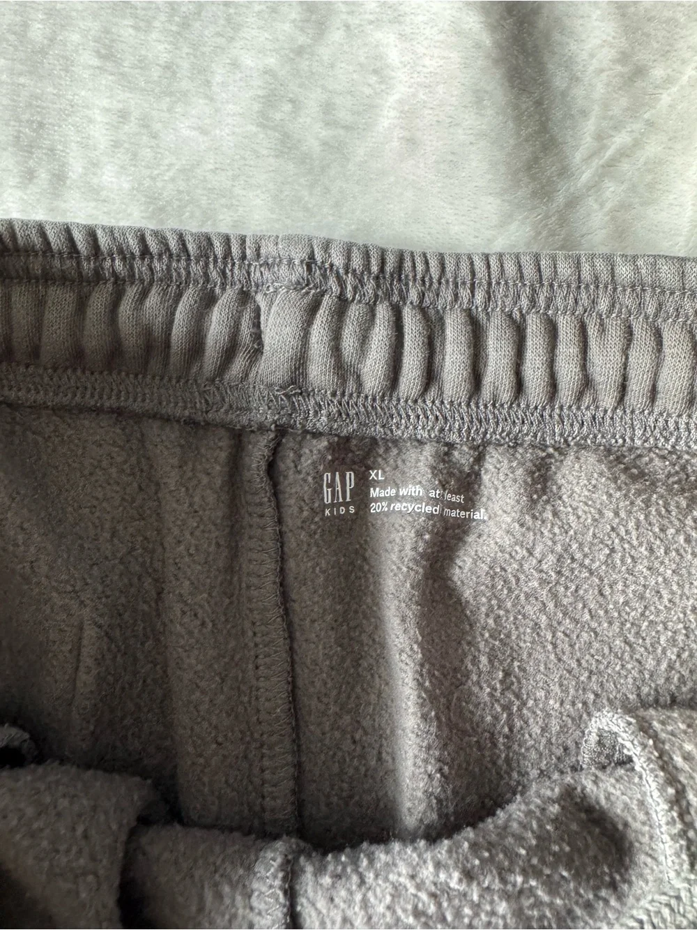 GAP Kids Gray Fleece Joggers